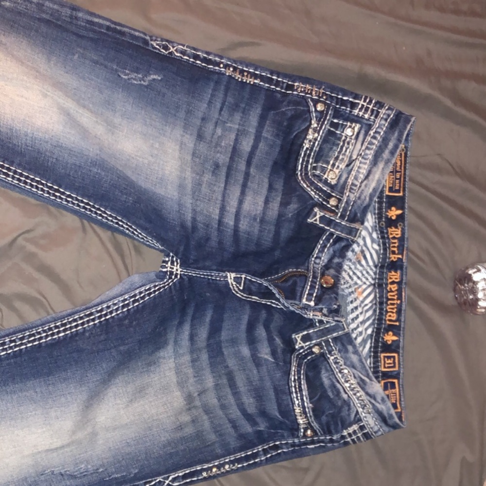 rock revival jeans